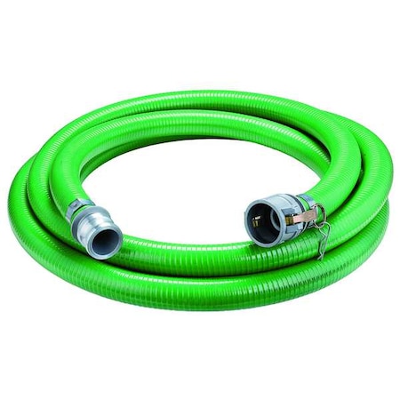 2" ID x 20 ft PVC Discharge & Suction Hose GN