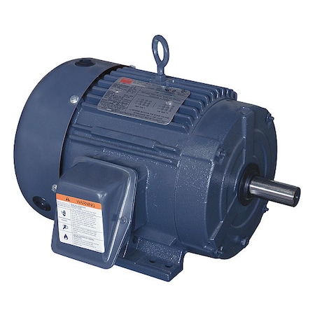 Three-Phase General Purpose Motor, 5 HP, 184T Frame, 230/460V AC Voltage, 3500 Nameplate RPM