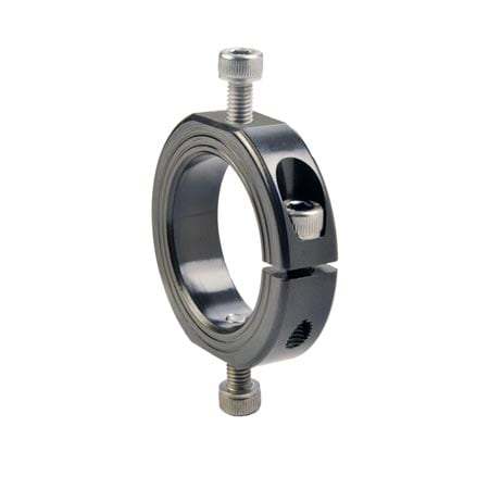 Mountable Collar, 1pc Clamp, Bore 0.6250", Anod Aluminum, OD 34mm