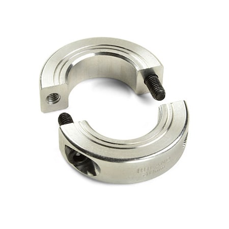 Balanced Shaft Collar, 2pc, Bore 0.1875", Aluminum, OD 5/8"