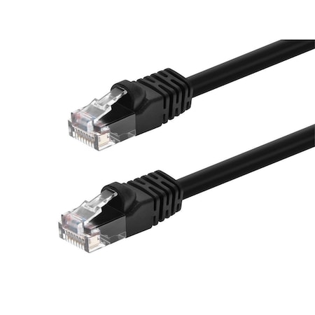 Ethernet Cable,Cat 6,Black,7 ft.