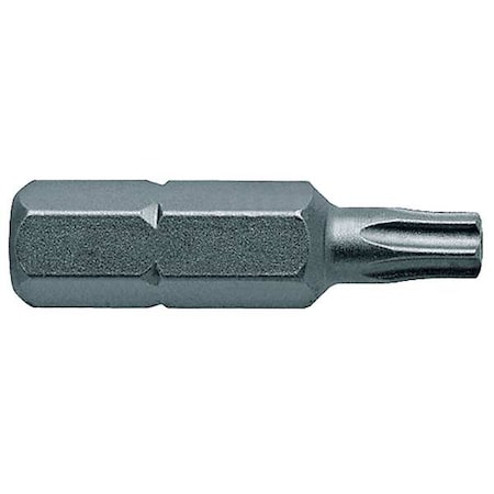 Torsion Bit, SAE, 1/4", Hex, T20, 1", PK5