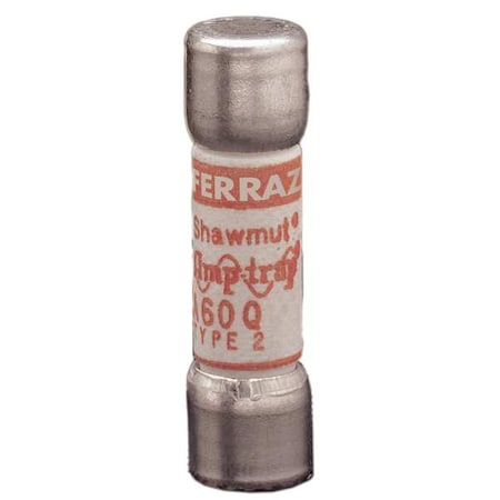 Semiconductor Fuse, 6A, Fast-Acting, 600V AC, Cylindrical