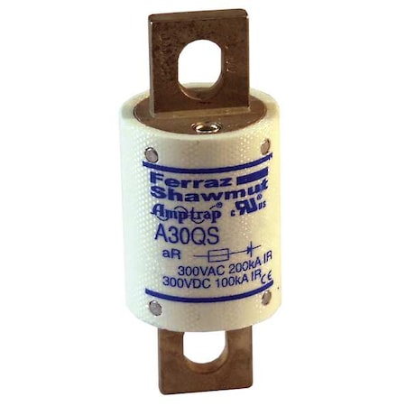 Semiconductor Fuse, 150A, Fast-Acting, 300V AC, Bolt-On