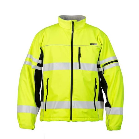 Jacket, Polyester, Class 3 R, Lime, M
