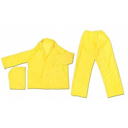 Zodiac .10Mm Single Ply Pvc Suit 3 P,XL, PVC, Yellow, Xl