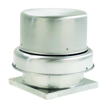 Downblast Vent,Direct Drive,18-1/2 In
