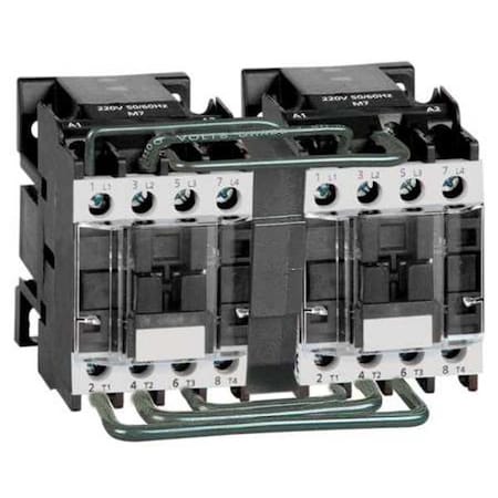 IEC Magnetic Contactor, 1NO, 24V AC, 3 P, Reversing, Screw