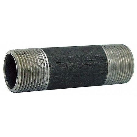 3/8" x 3-1/2" Black Pipe Nipple Sch 40