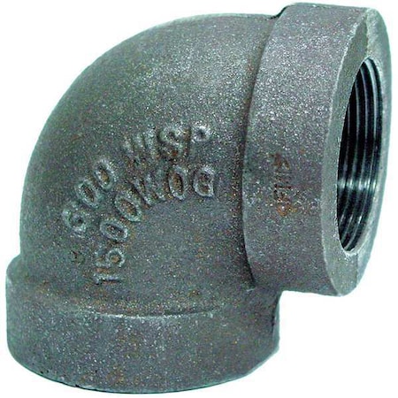 90 Degree Elbow 90 Degree Elbow, 3/4" Pipe, FNPT, Malleable Iron, Class 300