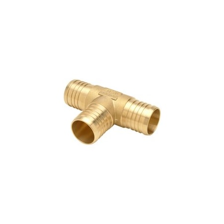 Tee,Brass,Barbed1 1/2in