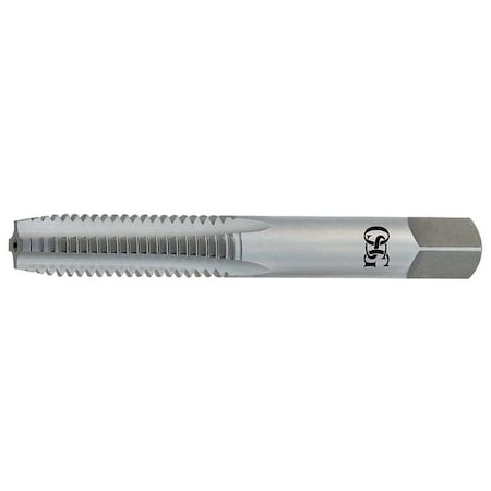 Straight Flute Hand Tap, 1/4"-28, Plug, 4 Flutes, UNF