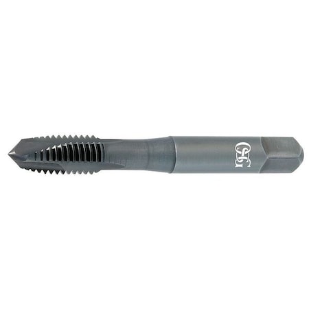 Spiral Point Tap, 1/2"-20, Plug, UNF, 3 Flutes, Oxide