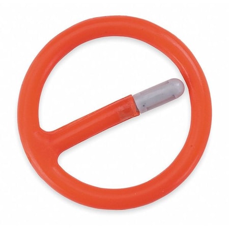 1/2" Drive O Ring Red Plastic Coated, Impact Retaining Ring,1-7/16 In
