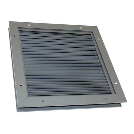 Door Louver,26-1/8 H,26-1/4 W,Steel