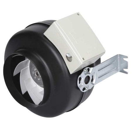 Inline Centrifugal Duct Fan,9" L,8" W