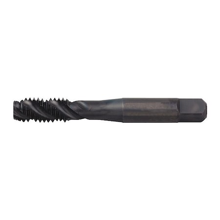 Spiral Flute Tap, 3/4 in-16, Bottoming, UNJF, 4 Flutes, TiCN