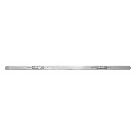 Feeler Gauge,SS,0.003in,PK12