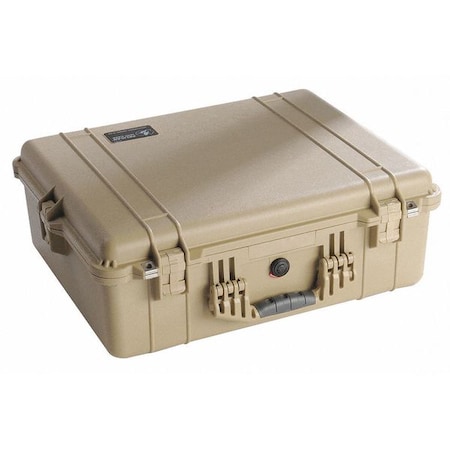 Gray Protective Case, 10.62"L x 9.68"W x 4.87"D