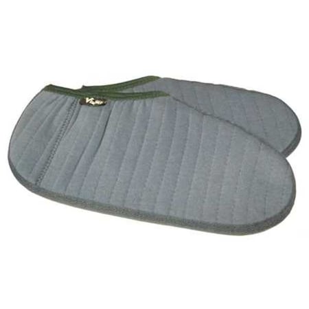 Men's Boot Liner, Acrylic, Cotton, Gray, 8 to 9, 1 PR
