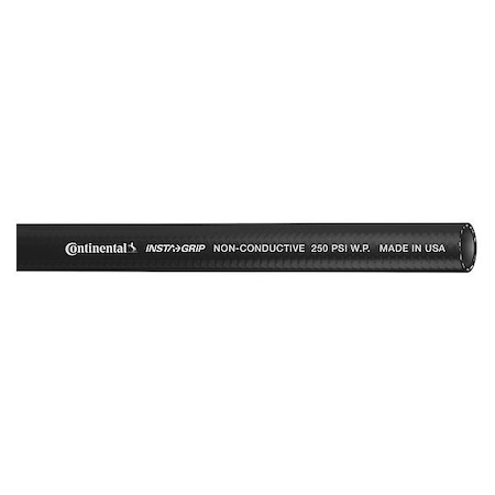 Air Hose,3/8" ID x 15 ft.,Black