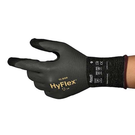 Cut-Resistant Coated Gloves, Cut Level A2 ,Double Dipped ,Foam Nitrile ,Sandy ,7 1 PR