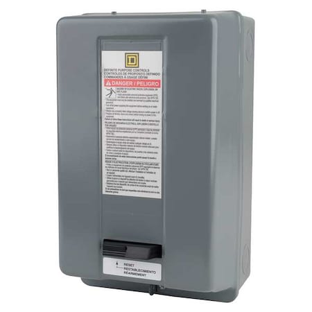 Nonreversing Definite Purpose Magnetic Motor Starter, 1 NEMA Rating, 208 to 240V AC, 3 Poles