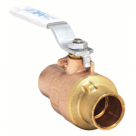 3/8" Sweat Bronze Ball Valve 2-Way