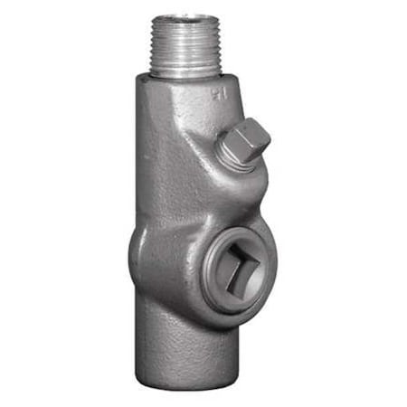 IMC Sealing, 1/2 in, Threaded, Aluminum, Powder Coated, Silver