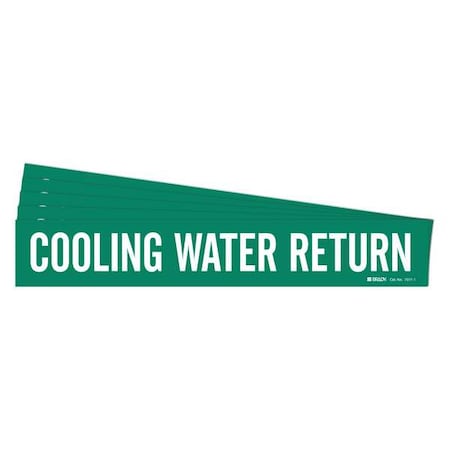 Pipe Marker, Cooling Water Return, PK5