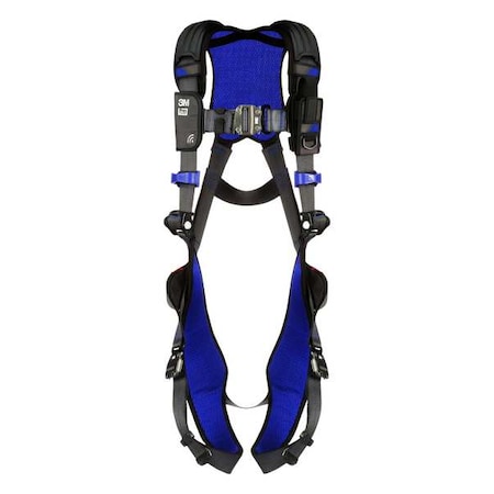 ExoFit(TM) X300 Fall Protection Harness, 2XL, 420 lb, Quick-Connect Chest/ Quick-Connect Leg Straps