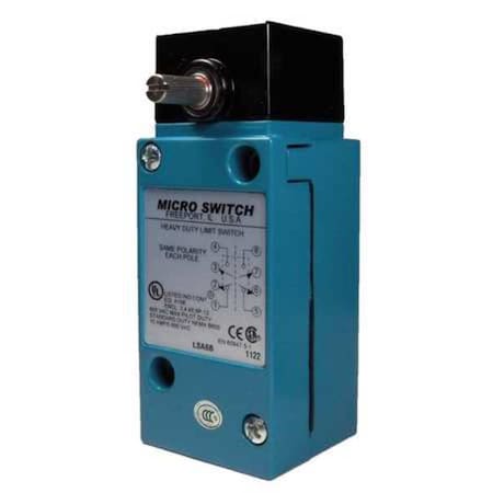 Limit Switch - Heavy Duty, Rotary, DPDT 10A, Surface Mount, LSA Series