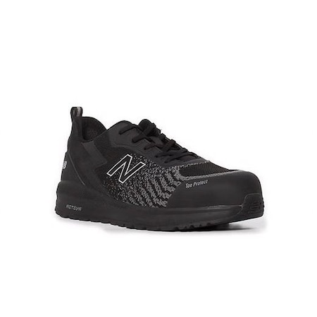 Men's Composite Toe Athletic Shoe, Black, 12, D, MIDSPWRBL
