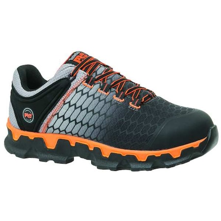 Men's Athletic Shoe, Nylon Upper, Polyurethane Outsole, Gray, 8