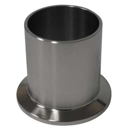 2" Clamp x Orbital Weld T316L SS Ferrule