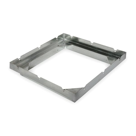 Roof Curb Adapter,Curb Side Sq O D 24 In