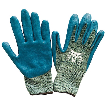 Cut Resistant Coated Gloves, Cut Level A4 ,Dipped ,Nitrile ,Foam ,XL 1 PR