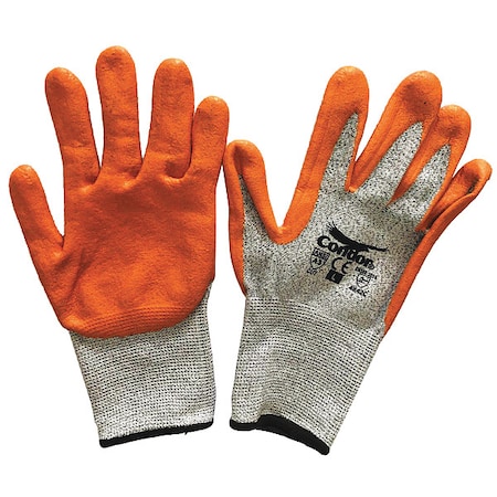 Cut Resistant Coated Gloves, Cut Level A3 ,Dipped ,Nitrile ,Foam ,2XL 1 PR
