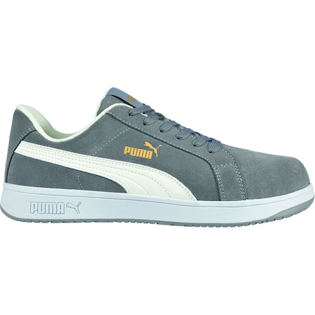 Women's Athletic Shoe, Grey, White, 7 1/2, 640125