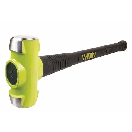 Sledge Hammer,12 lb.,26 In,Rubber/Steel
