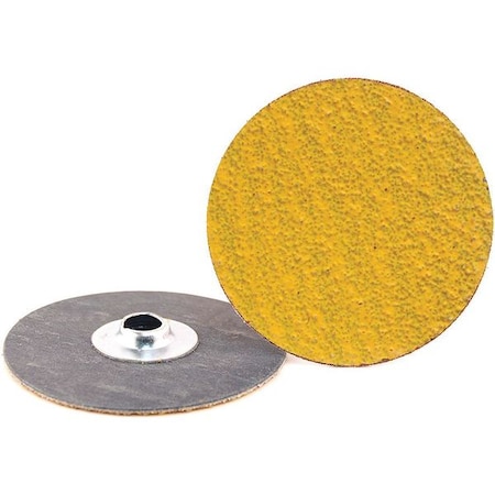 Quick Change Disc,3in,36 Grit,TS,PK50