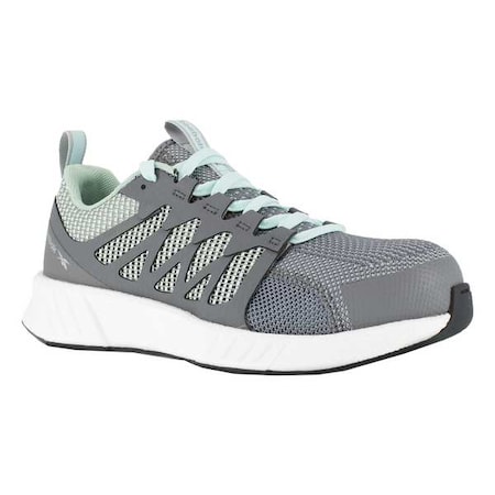 Women's 3 in Composite Toe Athletic Shoe, Gray, 8, M, RB316