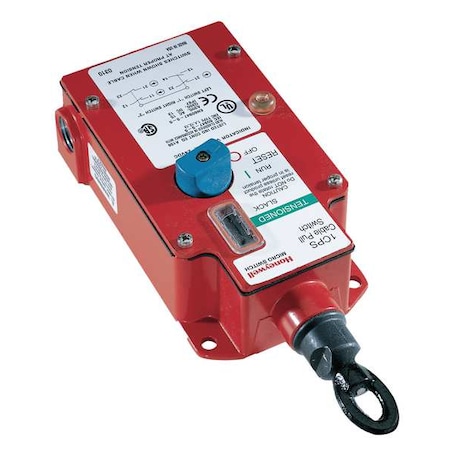 Cable-Pull Safety Switch - 1CPS Series, 250 ft Span, NEMA 4/IP67 Enclosure