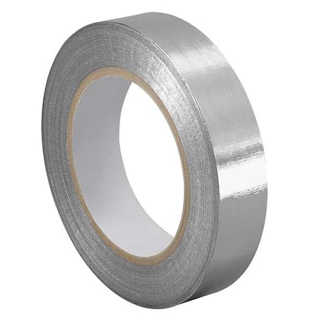 Foil Tape, Aluminum, Silver, 36 yd L, 2 in W