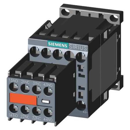 IEC Magnetic Contactor, 2NC/2NO, 110V-120V AC, 3 P, Non-Reversing, Screw
