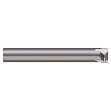 Back Chamfer Milling Cutter, 2 1/2 in L, Solid Carbide