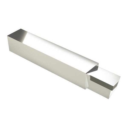 Brazed Tool Bit,AL,2 In L,1/4 In W