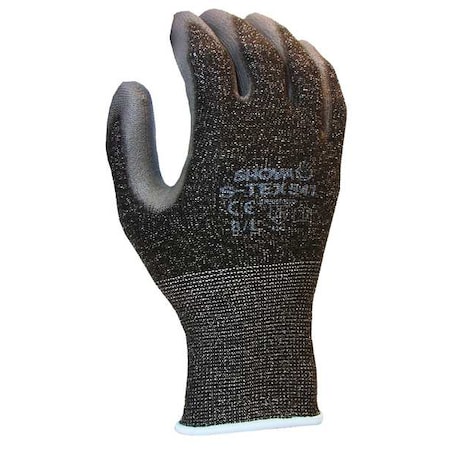Cut Resistant Coated Gloves, Cut Level 4 ,Dipped ,Polyurethane ,Smooth ,L 1 PR
