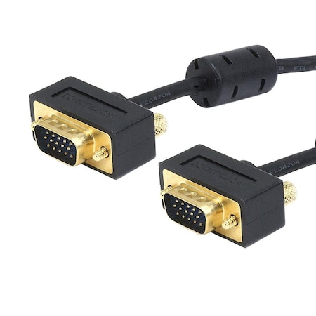 A/V Cable, Ultra Slim SVGA M/M,15Ft