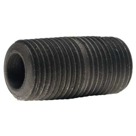 6" Close Black Pipe Nipple Sch 80